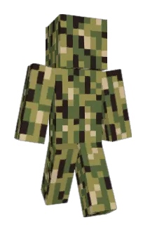 callofdutyshorts Minecraft avatar full body