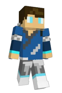calmdino Minecraft avatar full body