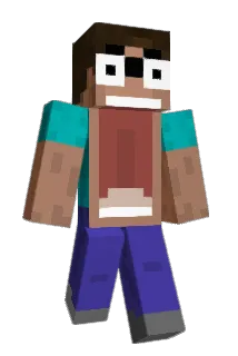 camped Minecraft avatar full body