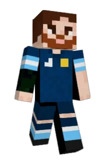 canariian Minecraft avatar full body