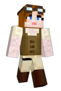 candidflare Minecraft avatar full body