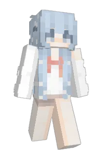 capawhite Minecraft avatar full body