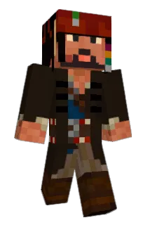 capbigK Minecraft avatar full body