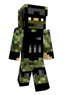 captain500 Minecraft avatar full body