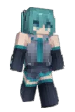 captain_bunbun Minecraft avatar full body