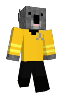 captain_koala Minecraft avatar full body