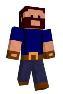 captainvelo Minecraft avatar full body