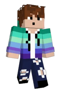car011522 Minecraft avatar full body