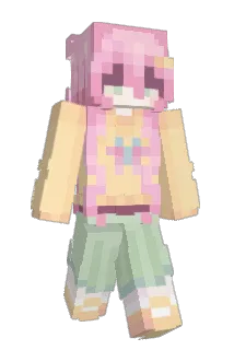caraf Minecraft avatar full body