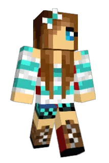 carmelldansen123 Minecraft avatar full body