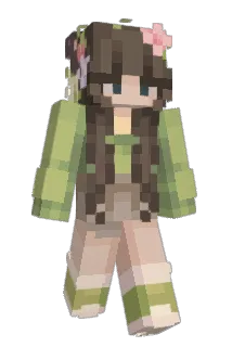 caromelly Minecraft avatar full body
