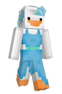 carrotline Minecraft avatar full body