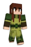 cascadienne Minecraft avatar full body