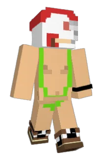 caseta Minecraft avatar full body