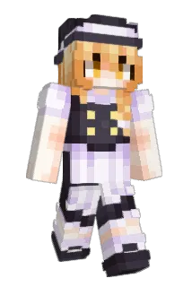 cashleyD Minecraft avatar full body