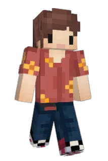casuael Minecraft avatar full body