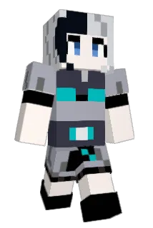 cat_blue Minecraft avatar full body