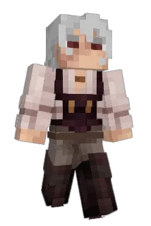 catphobic Minecraft avatar full body