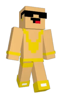 cav3man Minecraft avatar full body