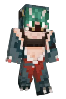 caxolotl Minecraft avatar full body