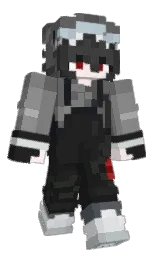 mine shaft and dove gray Minecraft skin — Classic model — first worn by Left_order