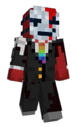 mine shaft and graphite Minecraft skin — Classic model — first worn by JoelyBean11
