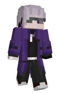 Front of Scrache's skin
