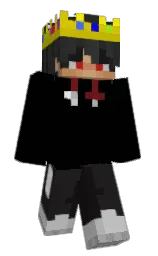 black and mine shaft Minecraft skin — Classic model