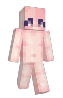 Front of CowJelly's skin
