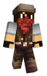 white and cola Minecraft skin — Classic model — first worn by Jacobuccii