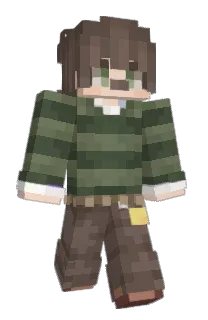 Front of Hirolotl's skin