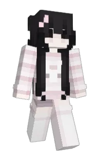 Front of Deliciae's skin