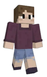 Slim Minecraft skin