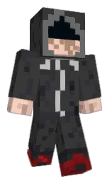 mine shaft and shark Minecraft skin — Classic model