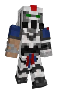 Front of Minecraft skin