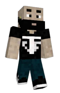 Front of Kaarism's skin