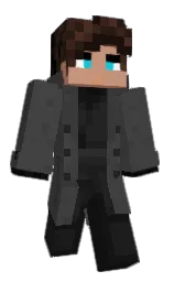 Dindronin's Minecraft skin wearing the 15th Anniversary cape