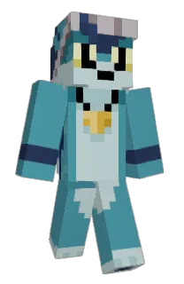 Front of DeepBlueTron's skin