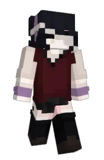 Front of humming8ird's skin