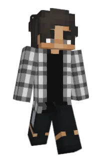 Front of bomtrak's skin