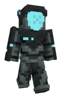 Front of Travise's skin