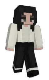timberwolf and cod gray Minecraft skin — Slim model — first worn by snowbudz
