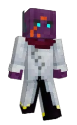 ghost and french gray Minecraft skin — Slim model — first worn by Rendotir