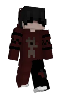 Front of iTzMemox's skin