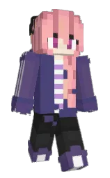 SonyaSkvirtik's Minecraft skin wearing the Pan cape