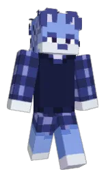 jellybiscuitdog's Minecraft skin wearing the Aurora cape
