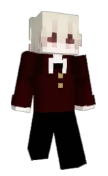 JackBoyy's Minecraft skin wearing the Menace cape