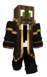 cod gray and saddle Minecraft skin — Classic model — first worn by LaCoconut