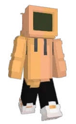 ImOceanYT's Minecraft skin wearing the Pan cape