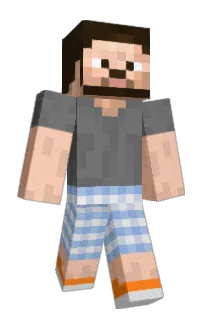 Front of munkeyman's skin